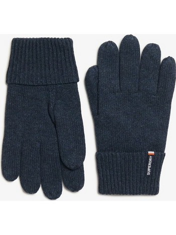 SUPERDRY KNITTED GLOVES ΓΑΝΤΙΑ ΑΝΤΡΙΚΑ - NAVY - M9310076A