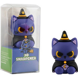 Ξύστρα 3D Creepy Vibes Itotal Witch Cat XL2686A
