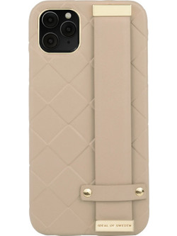iDeal of Sweden Statement Braided Back Cover Light Camel (iPhone 11 Pro Max / XSMax)