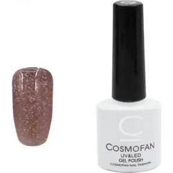 Cosmofan Gel Polish 138 Glitter Ημιμόνιμο Βερνίκι Νυχιών 7.5ml