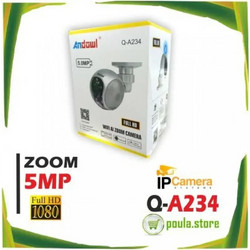 ANDOWL Q-A234 IP Κάμερα Ασφαλείας Wi-Fi 5MP Full HD+ Αδιάβροχη