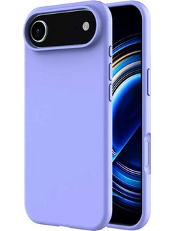 Θήκη Rubber Ενισχυμένης Σιλικόνης για iPhone 17 Air Λιλά