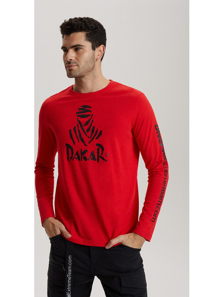 Dakar Μπλούζα L/S DKR LG 05 - Red