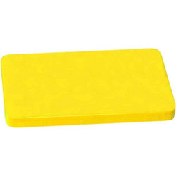 TEMNO Πλάκα Κοπής 60x40x2εκ Κίτρινη YL602