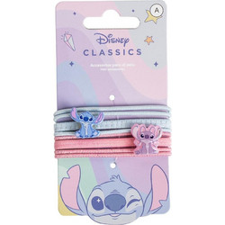 Disney Angel & Stitch set 8 scrunchies