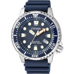 Citizen Promaster Ανδρικό Ρολόι Solar με Μπλε Καουτσούκ Λουράκι BN0151-17L