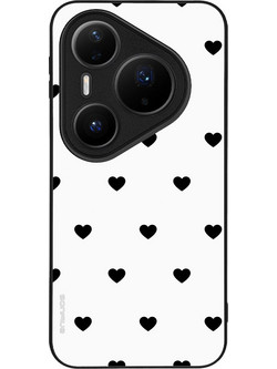 Sonique Heart Series Back Cover White (Huawei Pura 80 Pro 5G)