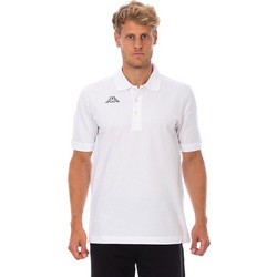 Kappa Polo Sharas Ανδρική Αθλητική Μπλούζα Polo Λευκή 1156440034