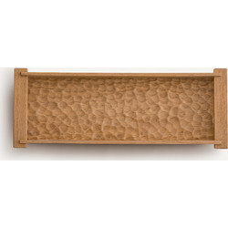 Ορθογώνιος δίσκος από μασίφ δρυ Μ18xΠ48cm