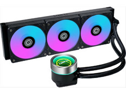 Lian Li Galahad II Trinity 360 Black Υδρόψυξη CPU 120mm ARGB για Socket 115x / AM4 / 1200 / 1700 / AM5