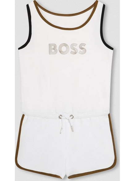 BOSS Girl's Sleeveless jumpsuit J50658-10P