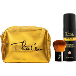 That'so Face Up & HD Face Brush Kit (2 Προϊόντα)Medium Nude