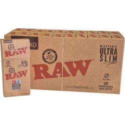 RAW Φιλτράκια 120φ. - Ultra Slim - 20τεμ