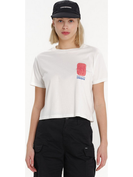 EMERSON SARDINE ΓΥΝ. BOXY CROP ΚΟΝΤΟΜΑΝΙΚΟ TOP