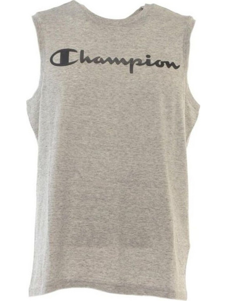 Αμάνικο Ανδρικό Mπλουζάκι Champion Γκρι