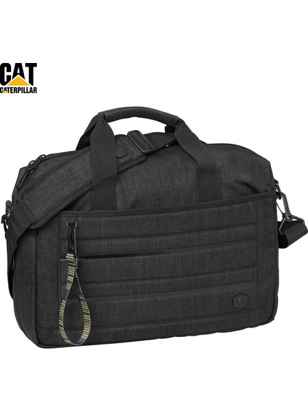Χαρτοφύλακας B. HOLT LAPTOP 12L CAT 84028 Caterpillar - Two Tone Black 500