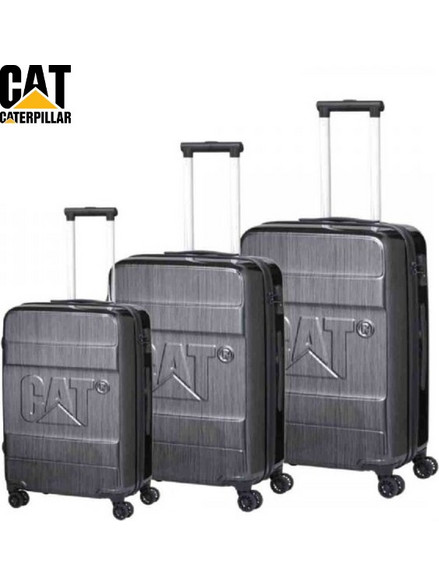 CAT 84041-83 Σετ Βαλίτσες 3τμχ Μαύρες