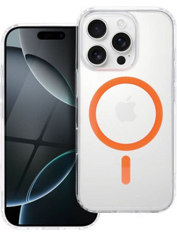 iS MAG DROP GLUE RING IPHONE 16 PRO orange backcover