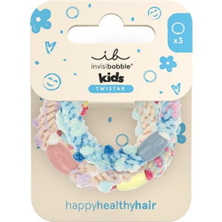 Invisibobble | Twistar Kids Pom Pom Tie Παιδικά Λαστιχάκια Μαλλιών | 3τεμ