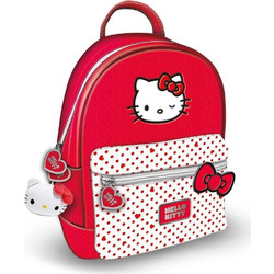 ΣΑΚΙΔΙΟ ΠΛΑΤΗΣ HELLO KITTY POLKA DOT FASHION PREMIUM BACKPACK GP86904