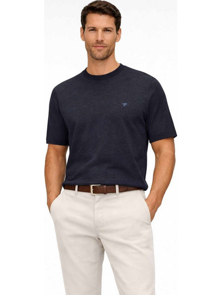 Fynch Hatton Μπλούζα O Neck - 1603 701 690 Navy