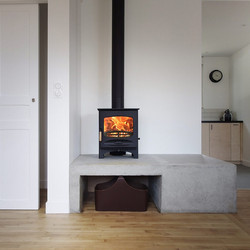 Charnwood C-Five Gunmetal Ατσάλινη Ξυλόσομπα 5kW