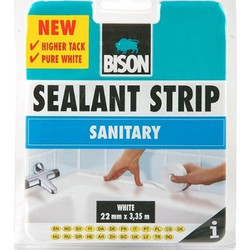 BISON SEALANTSTRIP ΤΑΙΝΙΑ ΑΡΜΩΝ 22Χ3,35mm ΛΕΥΚΗ