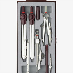 Rotring Σετ Διαβήτη Universal Set Centro Compass 233410 - R529216