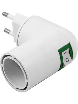 Φωτακι νυκτος E27 1W LED με διακοπτακι ΕΚΕ 4418