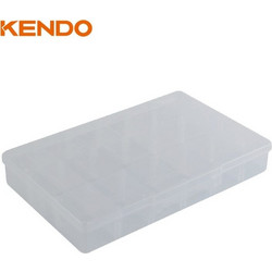 Kendo 90225 Ταμπακιέρα Εργαλείων Διαφανή 18 Θέσεων 31cm / 12-1/7"