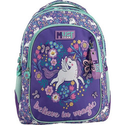Must Eternal Unicorn Σχολική Τσάντα Πλάτης Δημοτικού Μωβ 587630