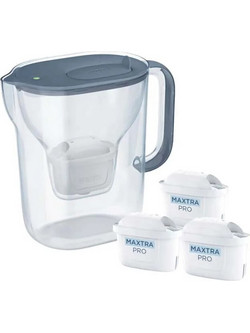 Brita Style Essential Κανάτα Σερβιρίσματος Πλαστική με Φίλτρο 2400ml