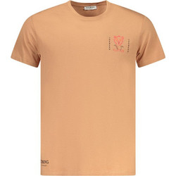 ICEBERG MEN'S SHORT-SLEEVE T-SHIRT, BROWN - ICE25MTS02_MAINDIAN