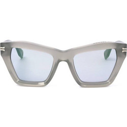 Marc Jacobs MJ1001/S 1EDAZ Γυναικεία Γυαλιά Ηλίου Πεταλούδα Κοκάλινα Γκρι με Μπλε Φακό
