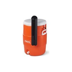 IGLOO 10 GAL SEAT TOP WITH CUP DISPENSER ORANGE