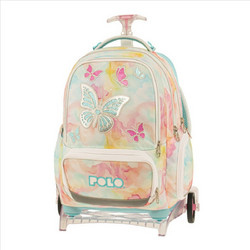 Polo Freely Butterfly Σχολική Τσάντα Τρόλεϊ Δημοτικού Πολύχρωμη 965055-8419