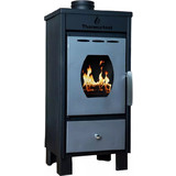 Thermosteel Χ10 Black Ατσάλινη Ξυλόσομπα 10.5kW