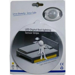Φωτισμός Κρεβατιού LED με Αισθητήρα - Ταινία 1.2 m 36 LED, 7.5 W & 12 V DC