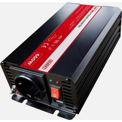 Inverter DC/AC GBC INV3P-12-600-A 600W 12V - Καθαρό Ημίτονο & Αιχμή 1200W