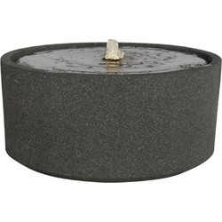 Διακοσμητικό Συντριβάνι Zenfall 9280-8 42,5x42,5x22cm Black Supergreens Ρητίνη