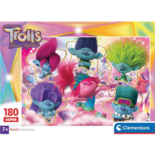 Παιδικό Puzzle Clementoni Trolls 180 Κομμάτια