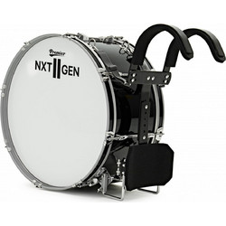 PREMIER NXT GEN 22" x 10" Traditional Black Γκράν Κάσα Παρέλασης με Εξάρτηση και Κόπανους