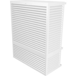 Decoclim XL+ 170Yx131Mx65-80B Κάλυμμα Εξωτερικής Μονάδας Κλιματιστικού Λευκό