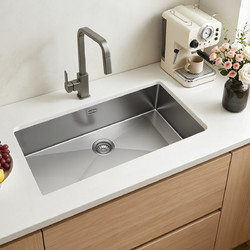 Vevor Υποκαθήμενος Νεροχύτης Inox Σατινέ 80x40cm QRSSCBXGPGTX1VX5D001V0
