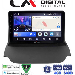 LM Digital LM ZK8039 GPS Ηχοσύστημα Αυτοκινήτου OEM 2 DIN με Οθόνη 9" με GPS (Ford Ecosport 2012-2017)
