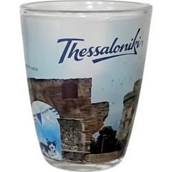 Ποτήρι σφηνάκι Souvenir - 20Z - Thessaloniki - Σετ 12 τεμάχια - 161271
