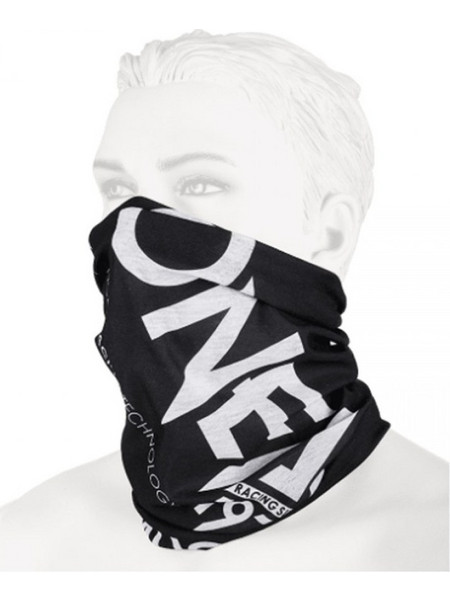 Φουλάρι Oneal Neckwarmer solid μαύρο/άσπρο - O'NEAL