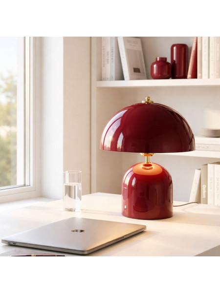 Table Lamp 242514 Winery Red