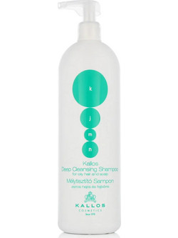 Kallos KJMN Deep Cleansing Σαμπουάν για Επανόρθωση για Λιπαρά Μαλλιά 1lt