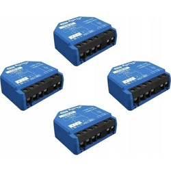 Shelly 1 Gen3 (4-Pack) - Smart Wi-Fi Relay Switches for Full Home Automation